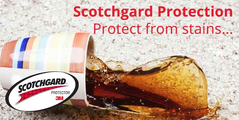 Scotchgard protection carpet and upholstery